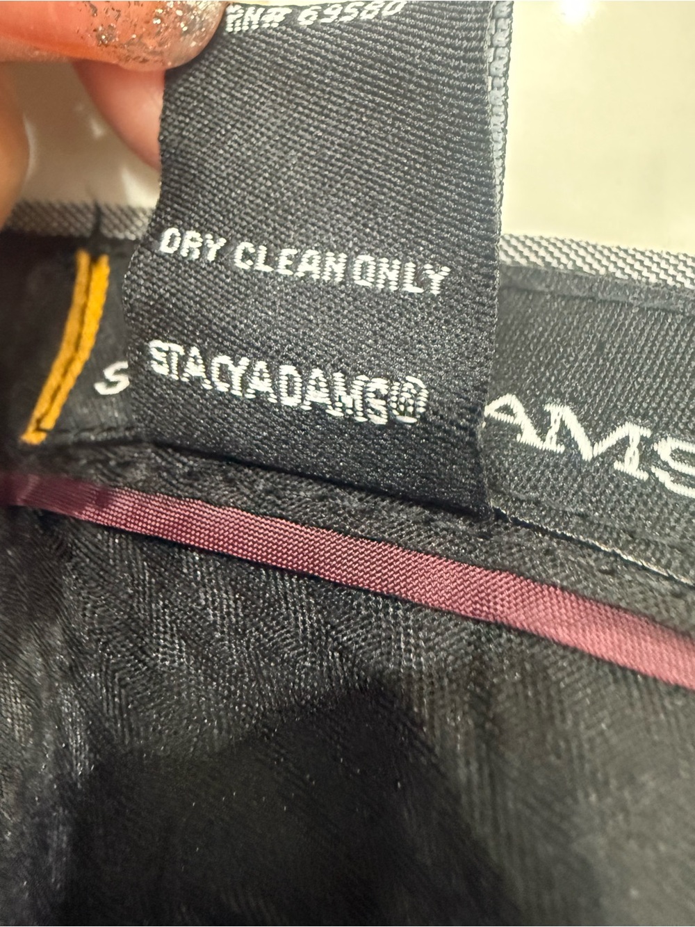 Gray Button-Front Stacy Adams Slacks - Picture 14 of 15